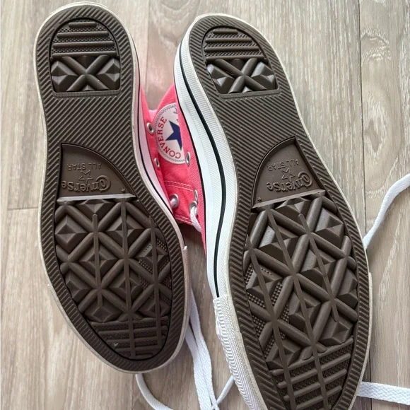 Converse Coral High-Top Sneakers - Picture 5 of 5